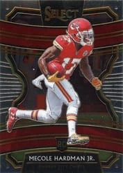 2019 Panini Select Base Set Mecole Hardman Jr #61 card