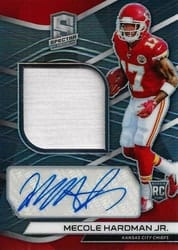 2019 Panini Spectra Base Set Mecole Hardman Jr #222 card
