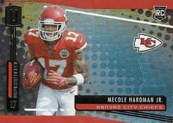 2019 Panini Unparalleled Base Set Mecole Hardman Jr #293 card