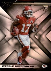 2019 Panini XR Base Set Mecole Hardman Jr. #115 card