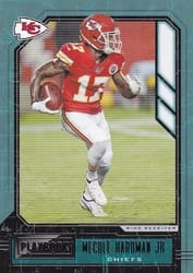2020 Panini Playbook Base Set Mecole Hardman Jr #7 card