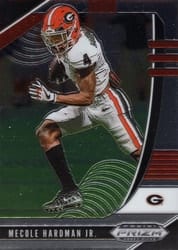 2020 Panini Prizm Draft Picks Base Set Mecole Hardman Jr #73 card