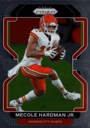 2021 Panini Prizm Base Set Mecole Hardman Jr. #188 card