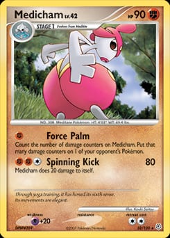 Diamond & Pearl Medicham #32 card