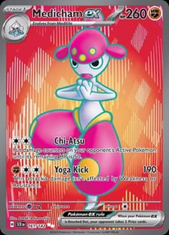 Stellar Crown Medicham ex #161 card