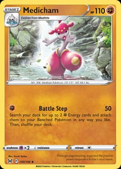 Lost Origin Medicham #100 card