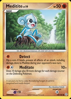 Diamond & Pearl Meditite #89 card