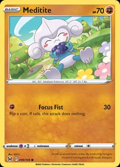 Lost Origin Meditite #99 card