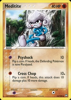 Power Keepers Meditite #55 card