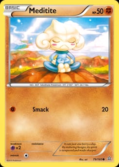 Primal Clash Meditite #79 card