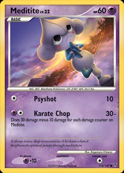 Supreme Victors Meditite #113 card