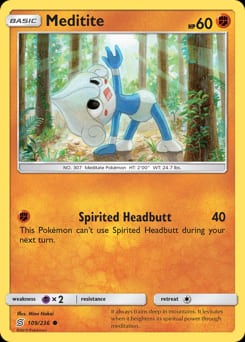 Unified Minds Meditite #109 card