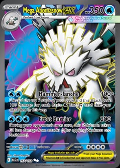 2025 Mega Evolution Mega Abomasnow ex #157 card