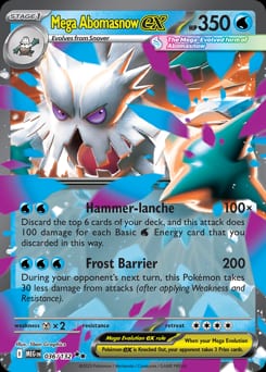 Mega Evolution Mega Abomasnow ex #36 card