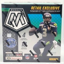 2021 Panini Mosaic Mega Box card