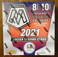 2021 Panini Mosaic Premier League Mega Box card