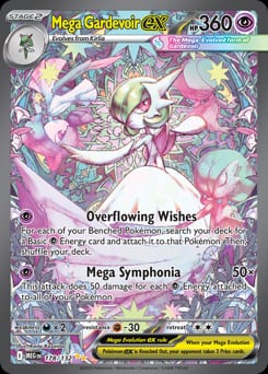 2025 Mega Evolution Mega Gardevoir ex #178 card