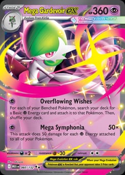 Mega Evolution Mega Gardevoir ex #60 card