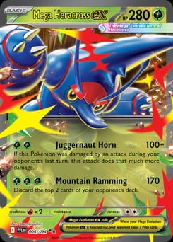 Phantasmal Flames Mega Heracross ex #4 card