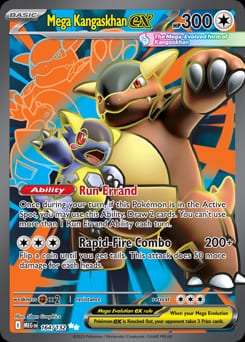 2025 Mega Evolution Mega Kangaskhan ex #164 card