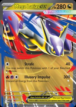 Mega Evolution Mega Latias ex #100 card