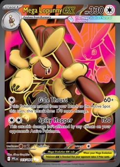 Phantasmal Flames Mega Lopunny ex #115 card