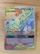 2019 Cosmic Eclipse Mega Lopunny & Jigglypuff-GX #261 card
