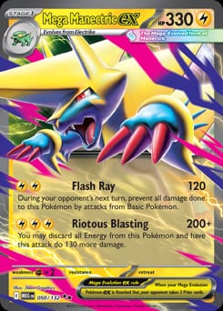 Mega Evolution Mega Manectric ex #50 card