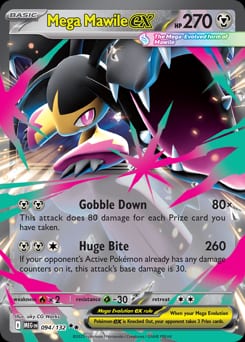 2025 Mega Evolution Mega Mawile ex #94 card