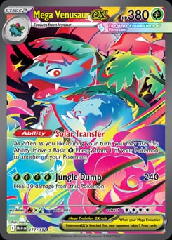 2025 Mega Evolution Mega Venusaur ex #177 card