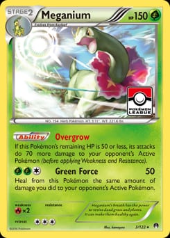 2016 BREAKpoint Meganium #3 card