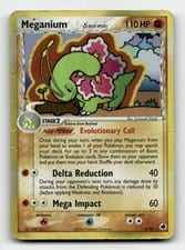 2006 Dragon Frontiers Meganium δ #4 card