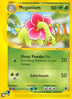 Expedition Base Set Meganium #53 card