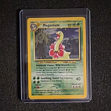 Neo Genesis Meganium #11 card