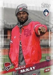 2019 Topps AAF Base Set Mekale McKay #24 card