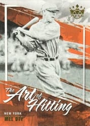 2022 Panini Diamond Kings The Art of Hitting Mel Ott #AH-5 card