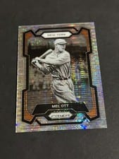 2024 Panini Prizm Mel Ott Silver #117 card