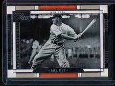 2024 Panini Three and Two Timeless Moments Mel Ott #12 card
