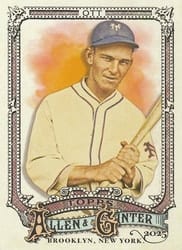 2025 Topps Allen & Ginter Base Set Mel Ott #317 card