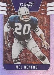 2020 Panini Prestige Old School Mel Renfro #OS-MR card
