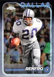2024 Topps Chrome Base Set Mel Renfro #52 card