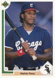 1991 Upper Deck Base Set Melido Perez #623 card