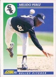 1992 Score Base Set Melido Perez #29 card