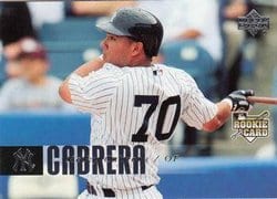 2006 Upper Deck Base Set Melky Cabrera #1134 card