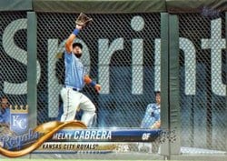 2018 Topps Base Set Melky Cabrera #578 card