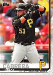 2019 Topps Update Base Set Melky Cabrera #US21 card