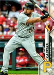 2020 Topps Base Set Melky Cabrera #313 card