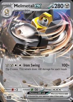 Stellar Crown Melmetal ex #105 card