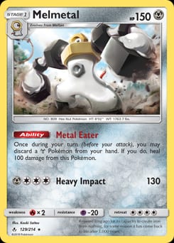 Unbroken Bonds Melmetal #129 card