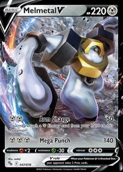 Pokémon GO Melmetal V #47 card